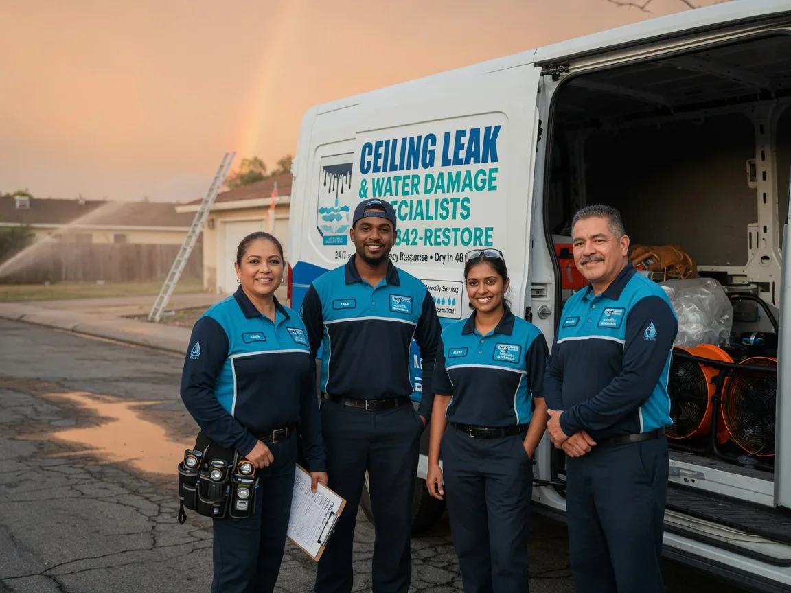 Ceiling Leak Cleanup company in Wayne, NY