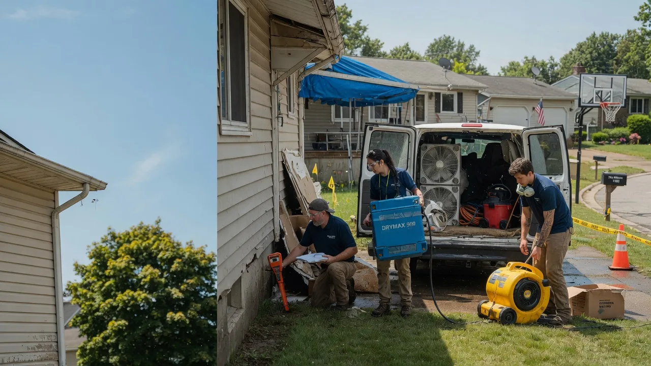 Ceiling Leak Cleanup in Wayne, NY near me